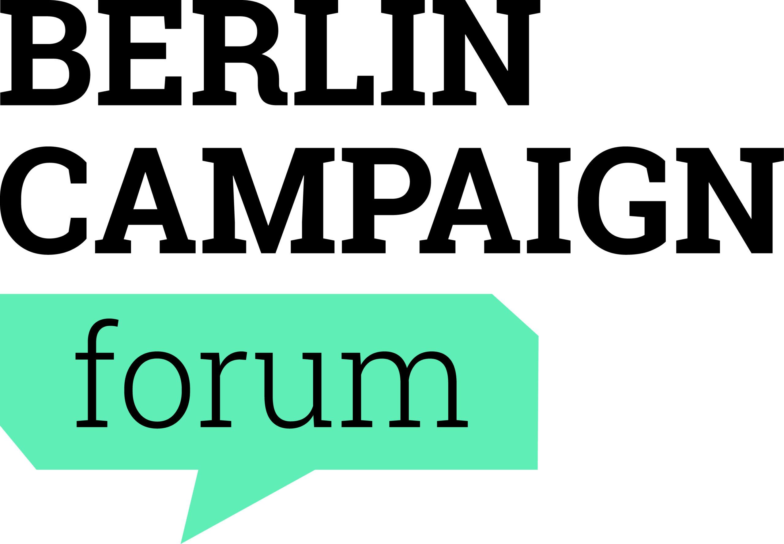 Berlin Campaign Forum 2023